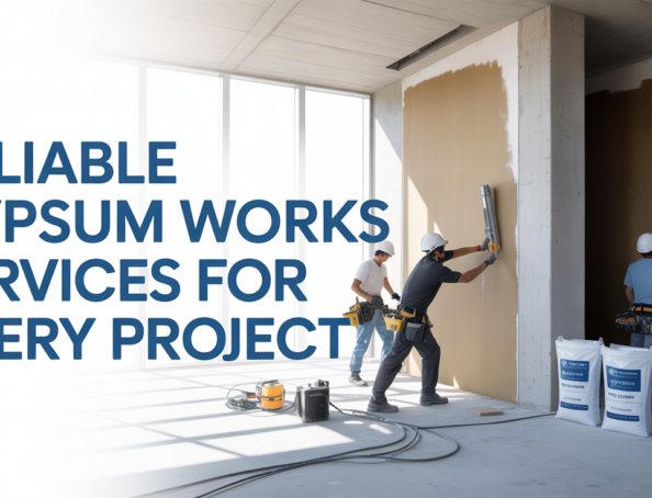 Gypsum-Services Reliable Gypsum Works Services for Every Project